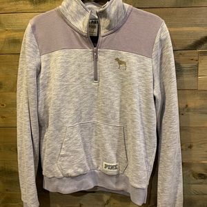 Pink Quarter Zip